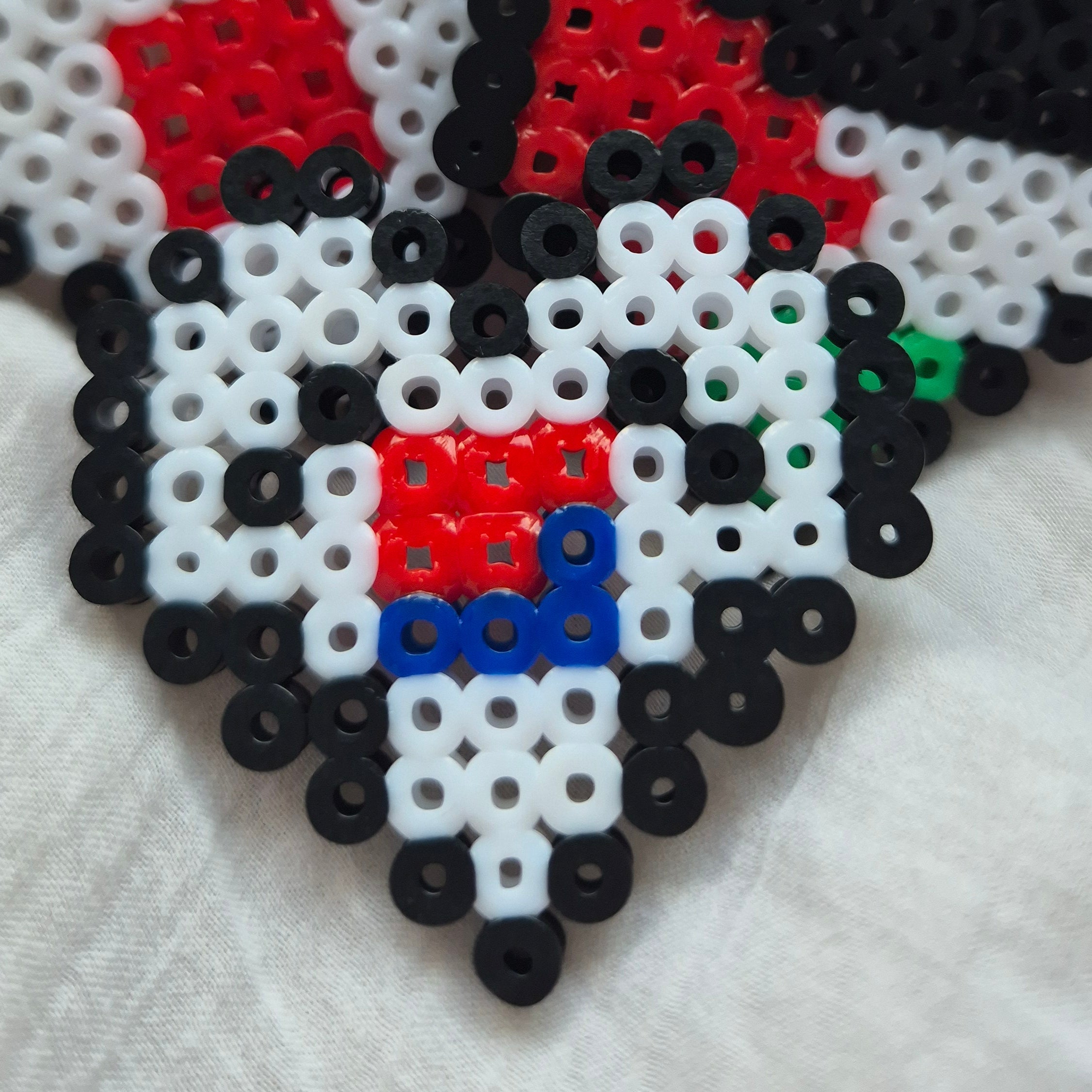 Mini Flag-Hearts - Keychain or Magnet