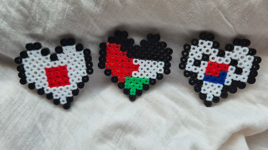 Pixel Heart Flag | 3-in-1 Display Bundle